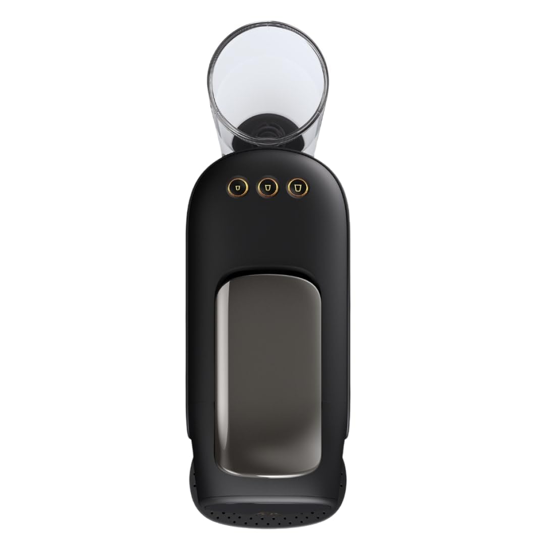 Luxentia Coffee Machine à Capsules - Système Double Dose, 19 Bars, Piano Noir LM9012/66