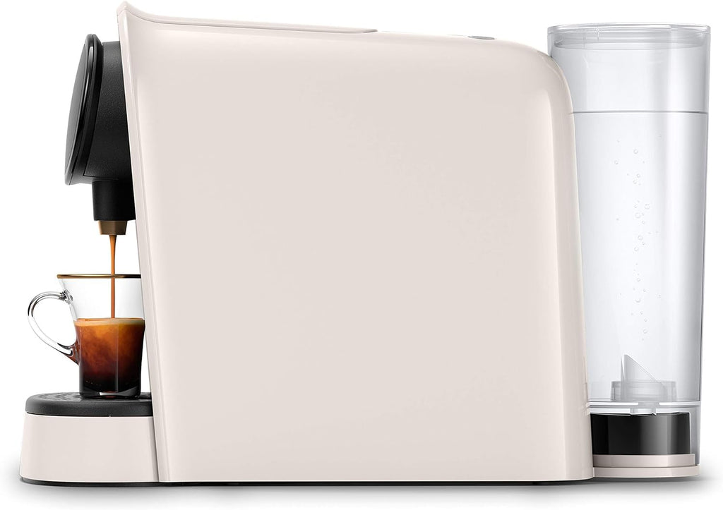 Luxentia Original, Coffee Machine à Capsules, Double Capsule, Double Plaisir, Blanc, LM8012/00