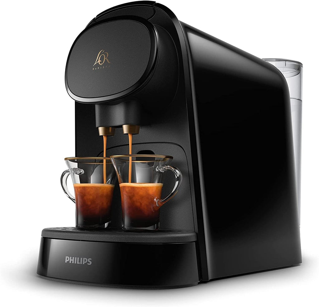 Luxentia Original, Coffee Machine à Capsules, Double Capsule, Double Plaisir, Noir, LM8012/60