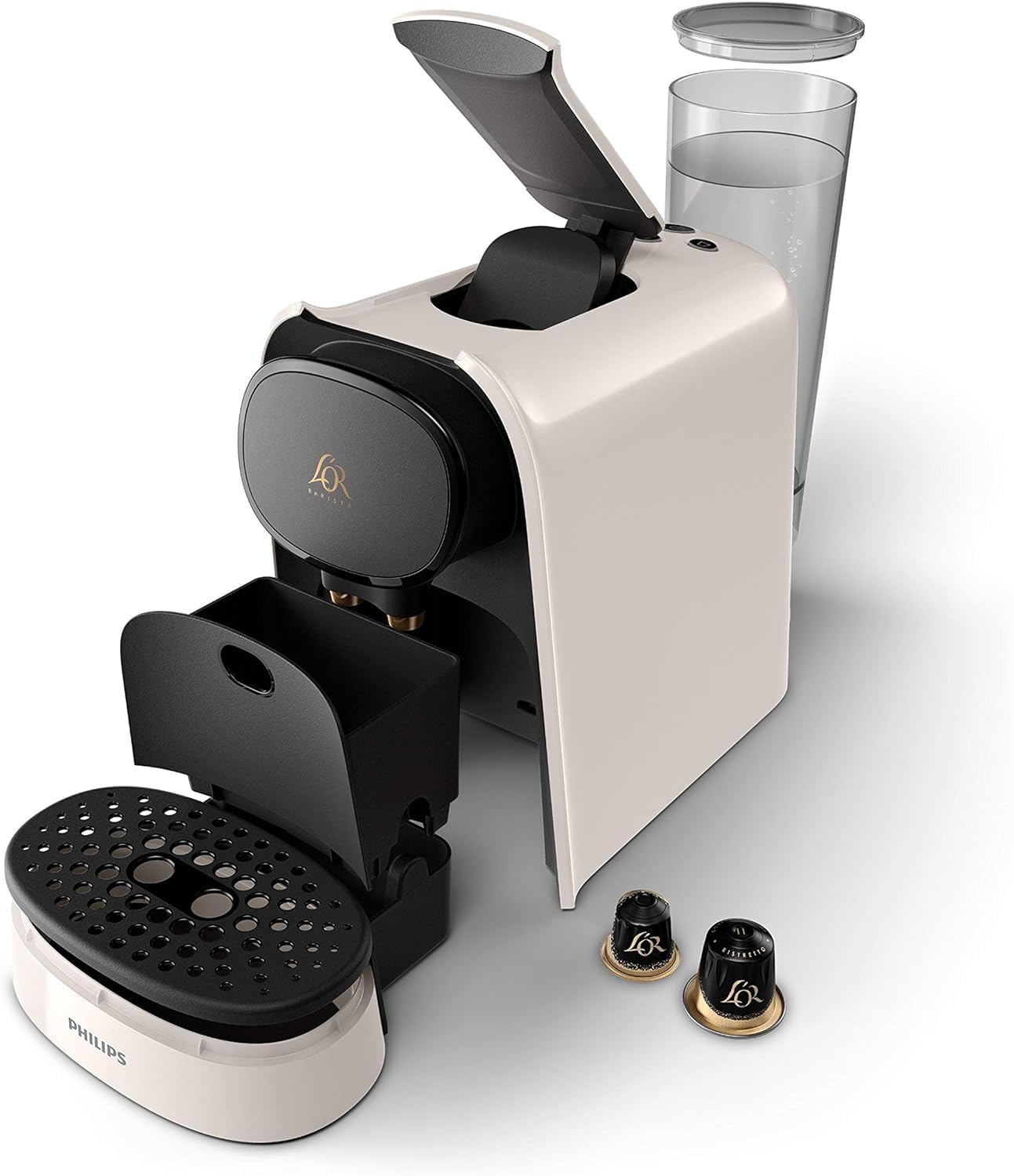 Luxentia Original, Coffee Machine à Capsules, Double Capsule, Double Plaisir, Blanc, LM8012/00