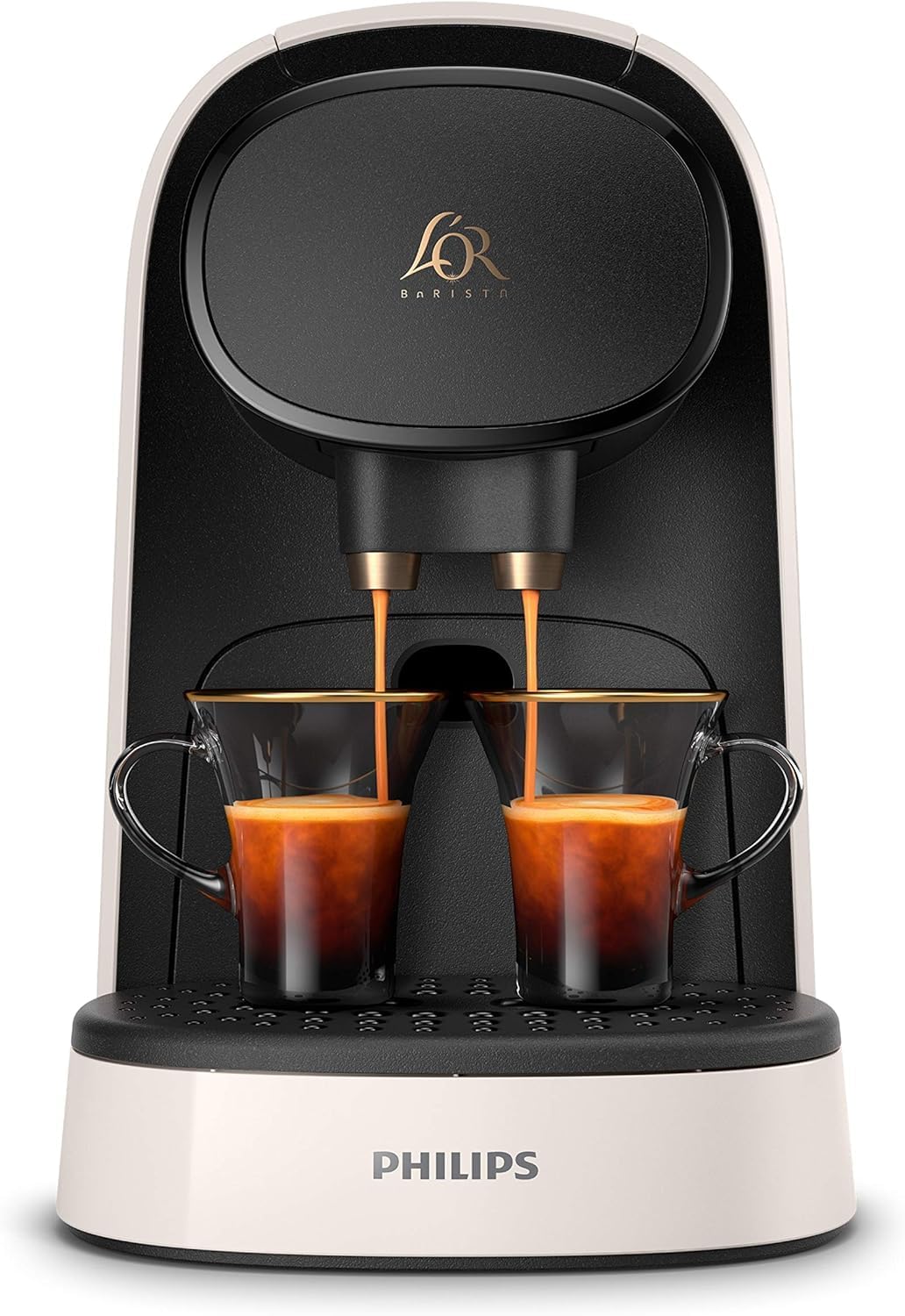 Luxentia Original, Coffee Machine à Capsules, Double Capsule, Double Plaisir, Blanc, LM8012/00
